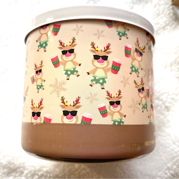 NWT Bath & Body Works 3-Wick Scented Candle – Hot Cocoa & Cream 🍫☕ - Picture 5 of 8